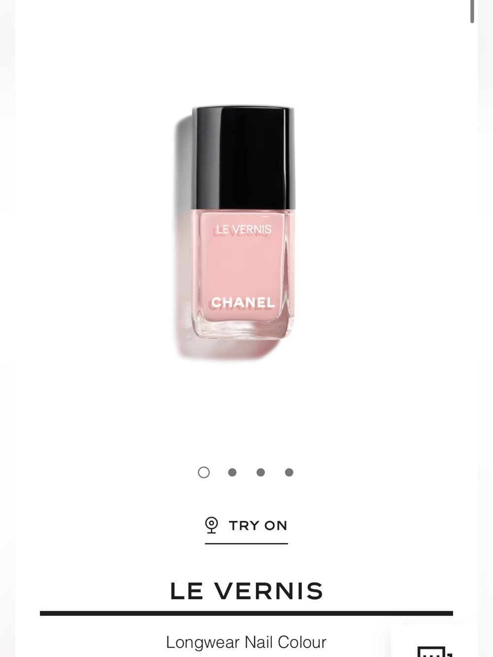 Limited edition) Chanel Le Vernis. 469 coco